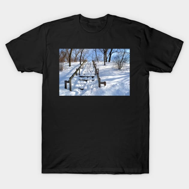 Blue Skies Ahead T-Shirt by bgaynor